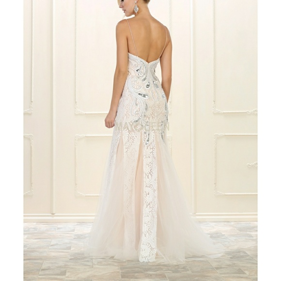 new wedding bridal pageant party dress - Picture 4 of 7
